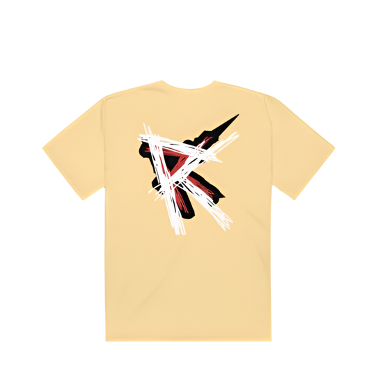 Limited Edition SSS “RYZE” Garment-Dyed T-shirt - Butter